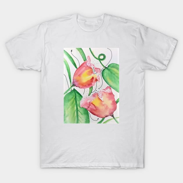 Fantasy Flowers T-Shirt by Tstafford